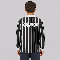 Camisa do Corinthians Retrô Kalunga Manga Longa Infantil - Foto 4