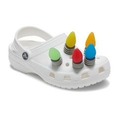Jibbitz™ Crocs  Luzes Natalinas que Acendem Pack com 5 Peças Único - Unissex - Foto 2