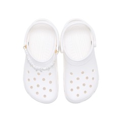 Jibbitz™ Crocs Corrente de Laços de Pérolas Único - Unissex - Foto 3