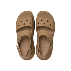 Sandália Crocs Soho Y Strap Sandal Sepia - Unissex - Foto 5
