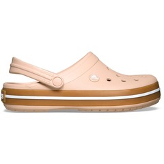 Sandália Crocs Crocband Gum Clog Blush - Unissex - Foto 1