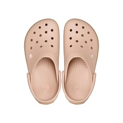 Sandália Crocs Crocband Gum Clog Blush - Unissex - Foto 4
