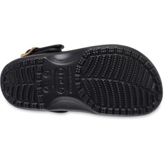 Sandália Crocs Classic Metallic Buckle Clog Black - Unissex - Foto 5