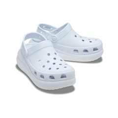 Sandália Crocs Classic Crush Clog Sky Ice - Unissex - Foto 3