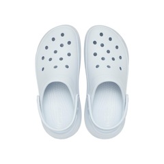 Sandália Crocs Classic Crush Clog Sky Ice - Unissex - Foto 4