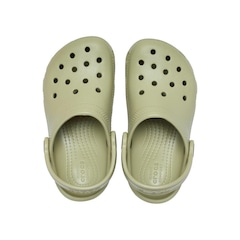 Sandália Crocs Classic Clog T Tac Green Infantil - Foto 5