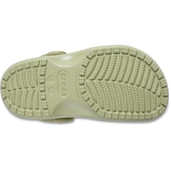 Sandália Crocs Classic Clog T Tac Green Infantil - Foto 6