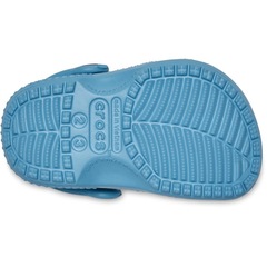 Sandália Crocs Infantil Classic Littles Elite Blue - Menina - Foto 5