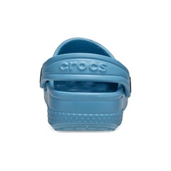 Sandália Crocs Infantil Classic Littles Elite Blue - Menina - Foto 6
