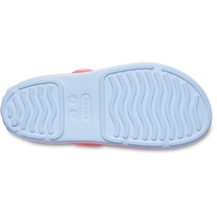 Sandália Crocs Crocband Cruiser Sandal K Blue Infantil - Foto 6
