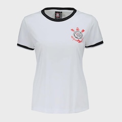 Camiseta Corinthians Braziline Lumina Feminina - Foto 1