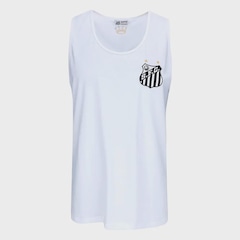 Camiseta Regata do Santos Surf Center Escudo Masculino - Foto 1