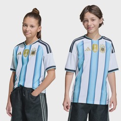Camisa Argentina I 2026 adidas Infantil - Foto 2