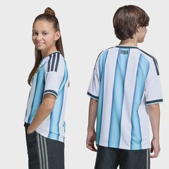 Camisa Argentina I 2026 adidas Infantil - Foto 3