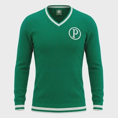Blusa Tricot Palmeiras Betel 75 Years Edition Masculina - Foto 1