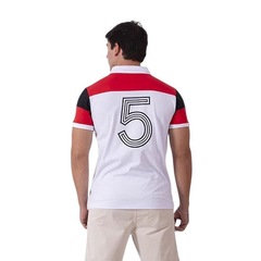 Camisa Braziline Polo Flamengo Junior 92 Masculina - Foto 2