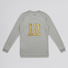 Camisa Manga Longa de Goleiro Umbro Cap Oficial Ouro 2026 - Masculina - Foto 2