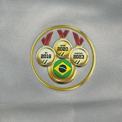 Camisa Manga Longa de Goleiro Umbro Cap Oficial Ouro 2026 - Masculina - Foto 3