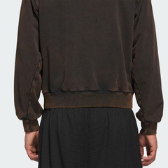 Blusão de Moletom adidas Premium Essentials Retro Washed Crew Unissex - Foto 6