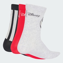 Kit Meias Cano Médio adidas x Disney Mickey Mouse com 3 Pares - Foto 4