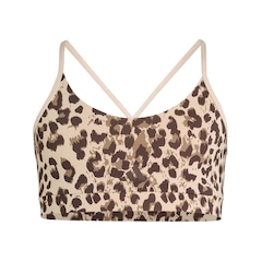 Top Esportivo adidas Animal Print Infantil - Foto 1
