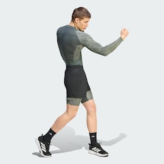 Camiseta Manga Longa adidas Techfit AOP Masculina - Foto 4