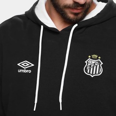 Blusão de Moletom Santos 2026 Umbro Viagem Masculino - Foto 4