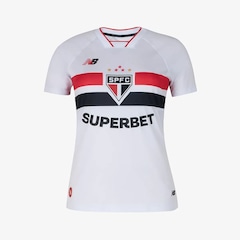 Camisa do São Paulo I 26/27 New Balance Feminina - Foto 1