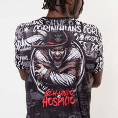 Camisa do Corinthians Surf Center Bem Vindo ao Hospício Masculina - Foto 5