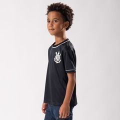 Camisa do Corinthians Arte Braziline Infantil - Foto 7