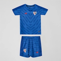 Kit Goleiro São Paulo 26/27 New Balance Infantil - Foto 1