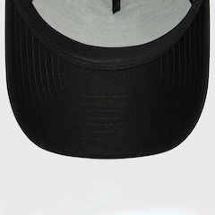 Boné Unissex New Era 9Forty A-Frame New York Yankees Metallic - Aba Curva - Foto 4