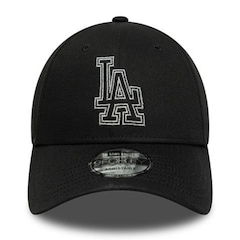 Boné Unissex New Era 9Forty Los Angeles Dodgers Metallic MLB - Aba Curva - Foto 2