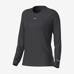 Camiseta Manga Longa Fila Sun Protect Breezy Feminina - Foto 1