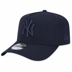 Boné Unissex New Era 9Forty A-Frame New York Yankees League - Aba Curva - Foto 1