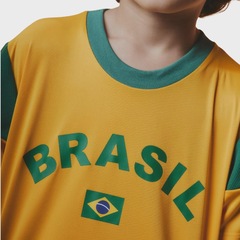 Camisa do Brasil Dengo Braziline Infantil - Foto 2