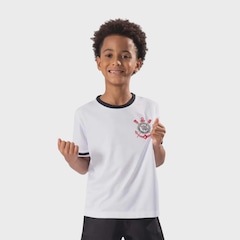 Camisa do Corinthians Lumina Braziline Infantil - Foto 1