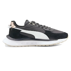 Tênis Feminino Puma Wild Rider Soft Metal Ebony - Foto 1