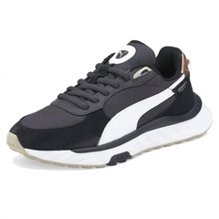 Tênis Feminino Puma Wild Rider Soft Metal Ebony - Foto 3