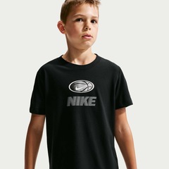 Camiseta Nike Dri-FIT Basketball Novelty Infantil - Foto 1