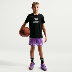 Camiseta Nike Dri-FIT Basketball Novelty Infantil - Foto 4