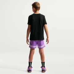 Camiseta Nike Dri-FIT Basketball Novelty Infantil - Foto 5