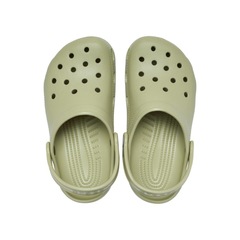 Sandália Crocs Classic Clog K Tac Green Unissex - Foto 5