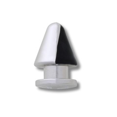 Jibbitz™ Pino De Esmalte Preto Único - Unissex - Foto 1