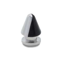 Jibbitz™ Pino De Esmalte Preto Único - Unissex - Foto 2