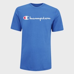 Camiseta Champion Logo Script Ink Masculina - Foto 2