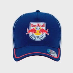 Boné Supercap Red Bull Bragantino Trucker Tela - Foto 2