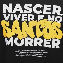 Camiseta Surf Center Santos Oversized Street Masculino - Foto 4