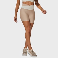 Short Vestem Bicolor Yara Feminino - Foto 1