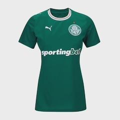 Camisa Puma Palmeiras I 2026 Torcedora Feminina - Foto 1